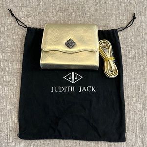 Gold Judith Jack evening bag.